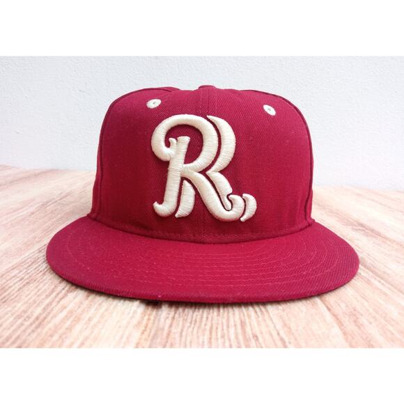 New Era 59Fifty Frisco RoughRiders Hat Ball Cap Red Size 6 3/4 MiLB - Picture 5 of 9